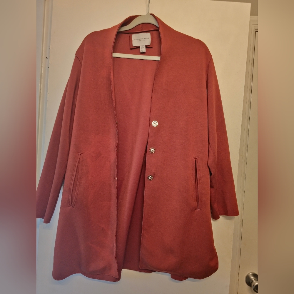 Rust colored jacket?